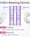 Keranique Color Safe Shampoo and Conditioner - Protect and Extend Color Shampoo and Conditioner for Women with Dry, Fine, Color Treated Hair - Sulfate Free Set for Colored Hair with UV Protection