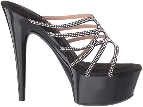 Ellie Shoes Women's Selena Slide Sandal, Black, 6 | Image 5