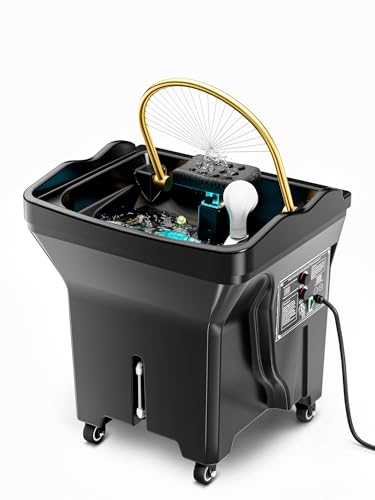 TooMiMo Head Spa Equipment with Large Water Tank – Waterfall Head System for Spa Beds, Suitable for Salons and Health Clubs