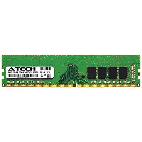 Image of A-Tech 8GB RAM Replacement for Samsung M378A1K43EB2-CWE | DDR4 3200MHz PC4-25600 UDIMM Non-ECC 1Rx8 1.2V 288-Pin Memory Module