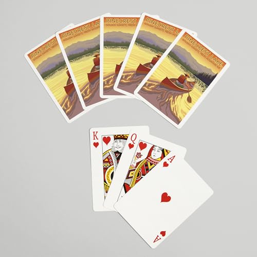 Baraja Poker Pinecrest Lake California, 52 cartas miniatura 7