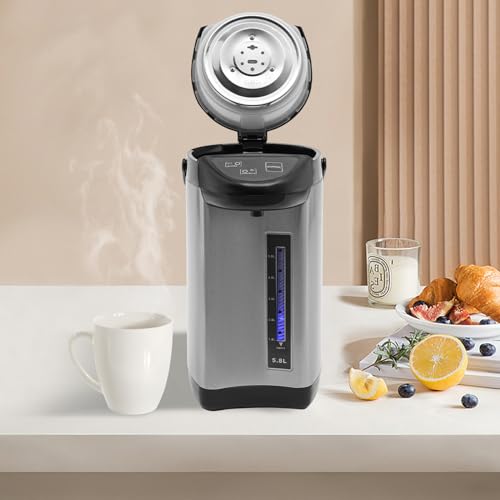 Tetera Eléctrica 4L Acero Inoxidable 750W Negro miniatura 4