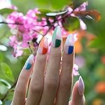 RARJSM Nail Art Gel Liner 12 Colors Collection Sage Green Dusty Pink Navy Blue Orange Painted Gel Nail Polish Set 5ml UV LED Cured Nail Design Thin Striper Brush for Home Salon Mani Diy Summer - Image 5