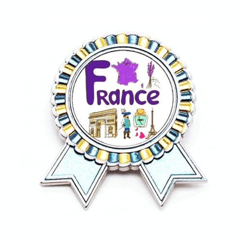 Broche symbole national France métal robuste fixant vos revers M