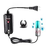 Aquarium Clean Light,3W Mini UVC Light with Timer Submersible Green Clean Light,Fish Tank Water...