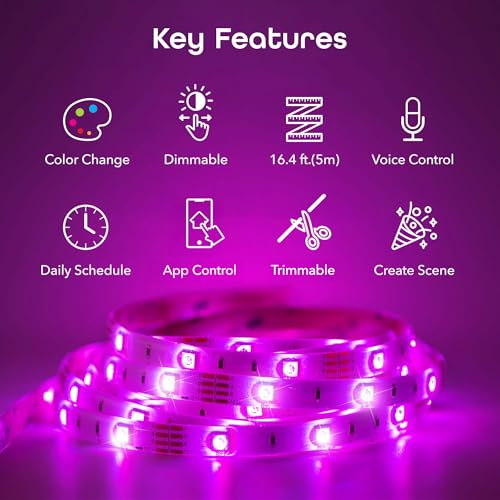 Tira de LED Geeni Prisma 5m Smart WiFi Multicolor miniatura 2