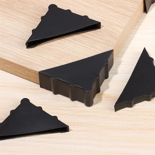 Protections d'angles antichoc lot de 10 noirs securite enfants table bureau