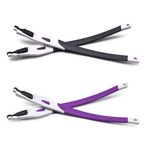 Recambio goma Oakley Crosslink gris púrpura kit patillas para montura blanca