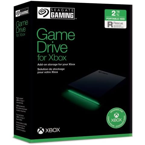 Seagate 2TB Game Drive for Xbox Cover