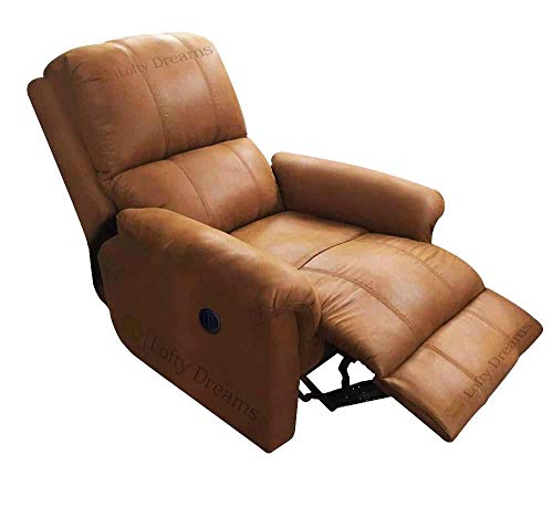 Image of Automatic Recliner Sofa 1 Seater - Luxurious Design, Plush Support, Durable Build, and 5-Year Warranty for Ultimate Comfort