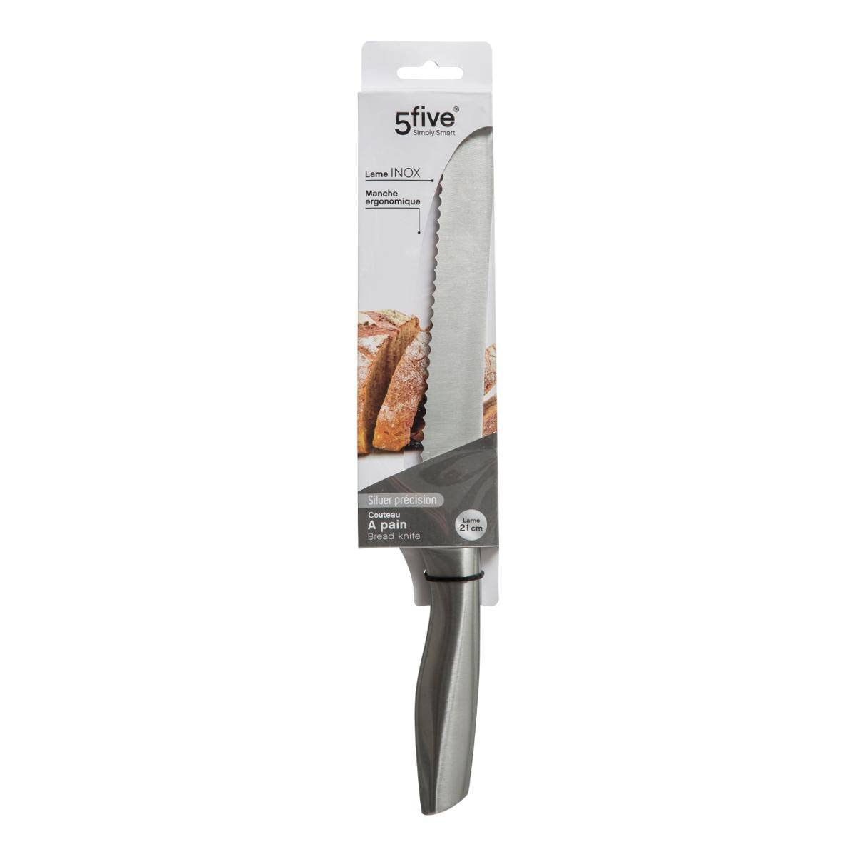 Couteaux à Couteaux à pain/ couteaux dentelés inox 33 cm 2 pièces