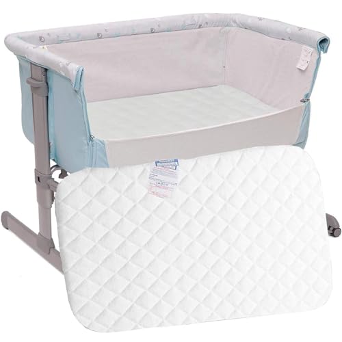 Brillars Next to me Deluxe Crib Mattress Compatible Bedside Crib Next2Me (83 x 50 x 5 cm)