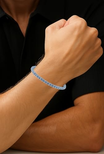 Pulsera de Piedras Naturales Ajustable 10:10 Unisex miniatura 6