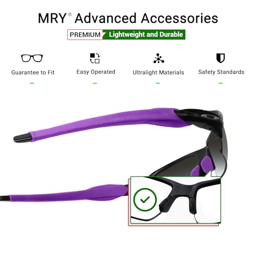 Image of Mryok Replacement Earsocks Nosepieces Kits for Oakley Flak 2.0 OO9295 / 2.0 XL OO9188 - Options