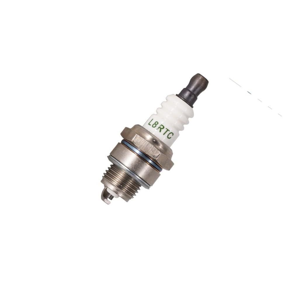 Bougie d'allumage L8RTC compatible avec références 2218 5574 et 920702115 pour motoculture