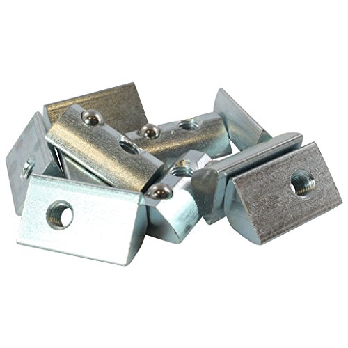 Nut 8 M5 Type I écrou rainure profilé alu avec bille ressort x100 - 2