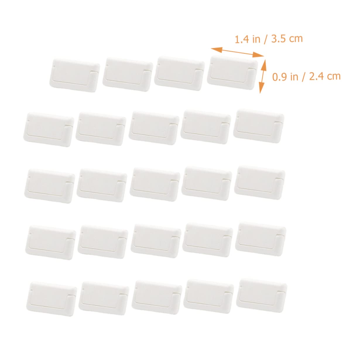 ibasenice 120pcs Proofing Outlet Covers Flame Resistant Electric Protectors for Safety Material Smooth Easy Install for Homes Boys and Girls
