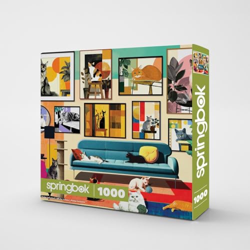 Puzzle de 1000 piezas Tema Gatos 14+ Años miniatura 2