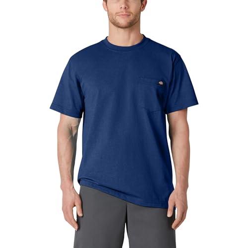 Image of Dickies Men's Heavyweight Heathered Short Sleeve Pocket T-Shirt