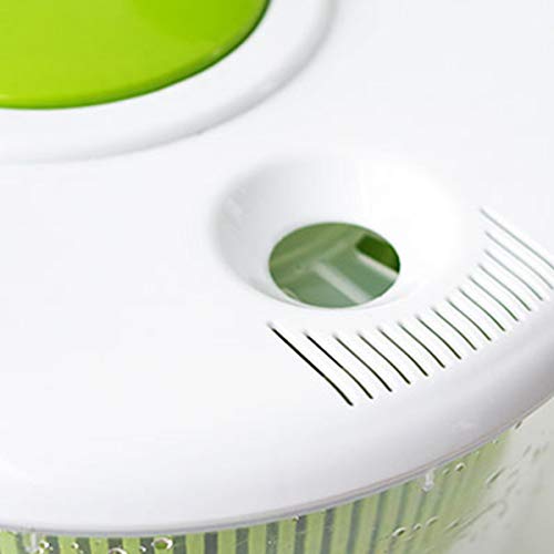 Spinner de Salada Grande e Guardião - 5L Spinner de Alface Secador de Máquina de Lavar Vegetais