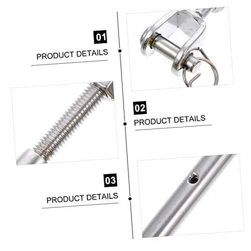 Tensores de acero con cuerpo cerrado para cable de acero miniatura 2
