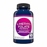 MD Life L-Methylfolate 5mg - Professional-Grade Active Methylfolate Supplement - Maximum Potency MTHFR Supplements - L methylfolate 5mg 90 Capsules - Essential Amino Acids