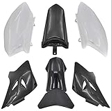 TTR50E Body Plastic Fairing Fender Kit Side Cover for compatible with Yamaha TTR 50 TTR50 2006-2016...