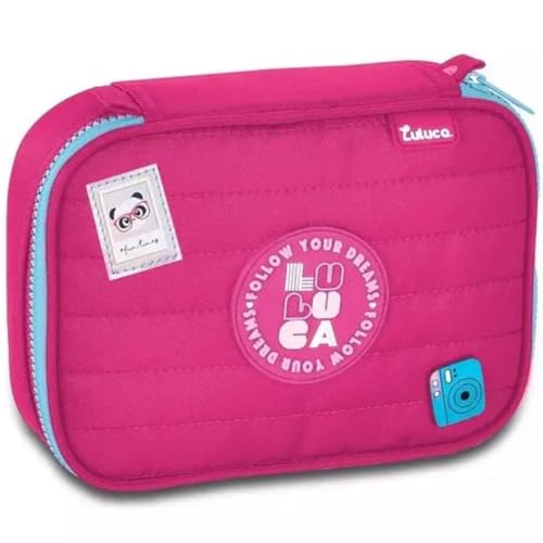 Estojo Escolar Juvenil Youtuber Luluca ROSA