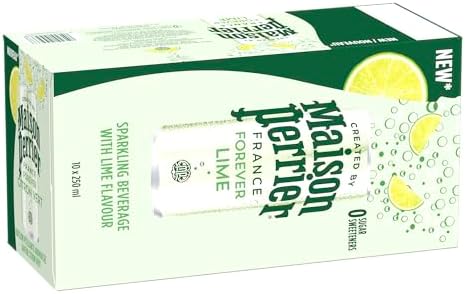 Perrier Maison Lime Slim Can 10x250ml