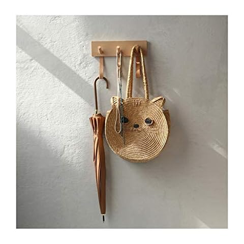 YJPDPYMJ Solid wood coat hook wall creative door decoration hook coat rack clothing store wall wooden rack coat hook Cover