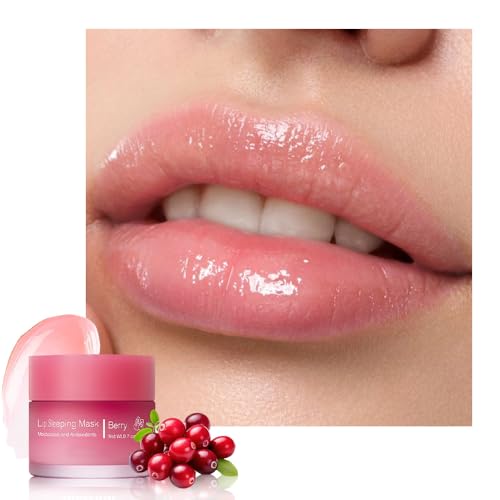 Image of FeiCuiYun Lip Sleeping Mask, Moisturization and Antioxidants, Nourish, Hydrate, Flaky, Dry Lips (02#Jam fruit, 1Pcs)