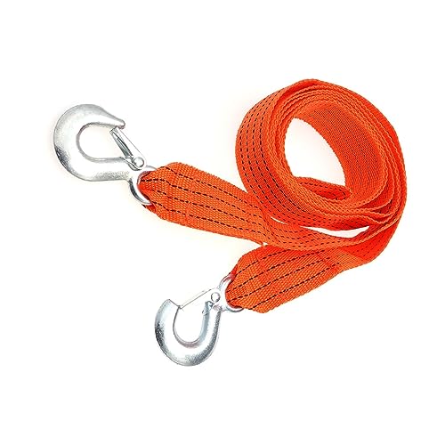 Cinghia di traino, Fune di traino for rimorchio con verricello sintetico in nylon da 3 tonnellate 5x300 cm