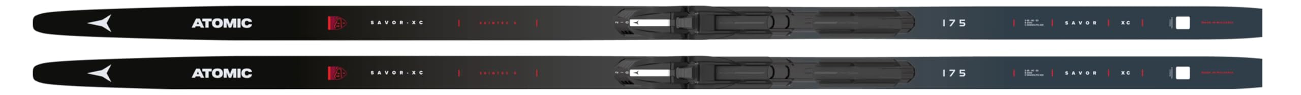 Atomic Langlaufski-Set Savor XC in 175cm ( 65 - 80 kg ) + Bindung + Schuhe Women + Stöcke + Skisack 2025/26