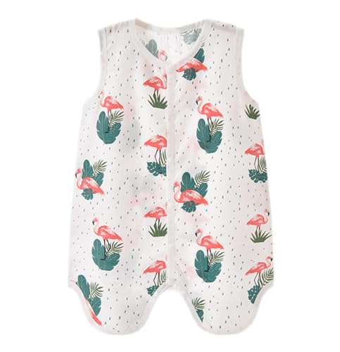 Supolian Saco de dormir de verano para niños de 6 a 48 m, manta portátil para bebés, cremallera de 2 vías, TOG 0.23, saco de dormir para niños pequeños, 11 colores, ropa de dormir para niños (M (80-90