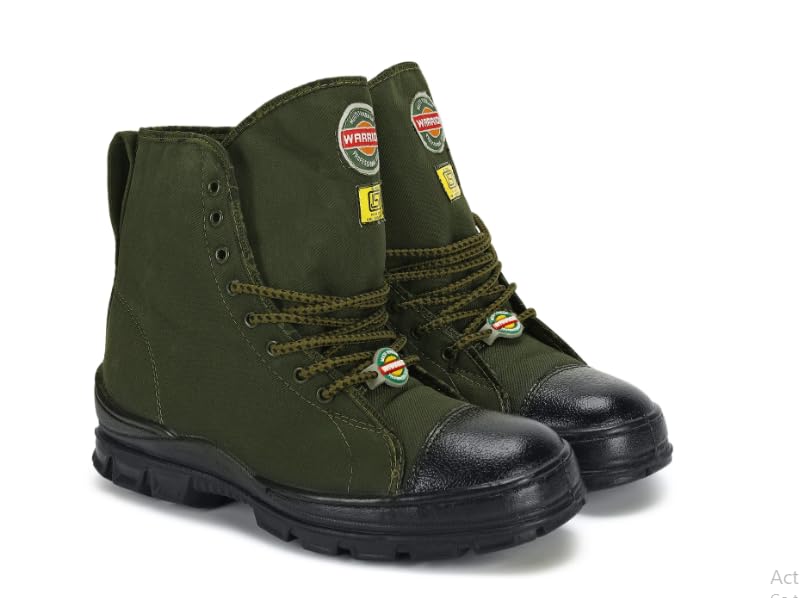 Warrior Original Jungle Boot For Men - Light Weight Trekking Shoes Boots-image-26