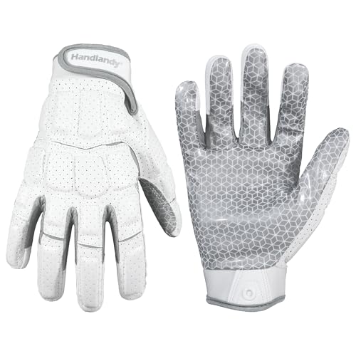 HANDLANDY Lineman Gloves for Men, Grippy Padded...