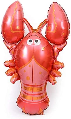 Happium Red Lobster Seafood Summer 28" Foil Party Balloon Decoration, Pack of 3, 28 inch - Image 3
