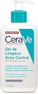 Cerave, Gel de Limpeza Acne Control com Niacinamida e Ácido Salicílico