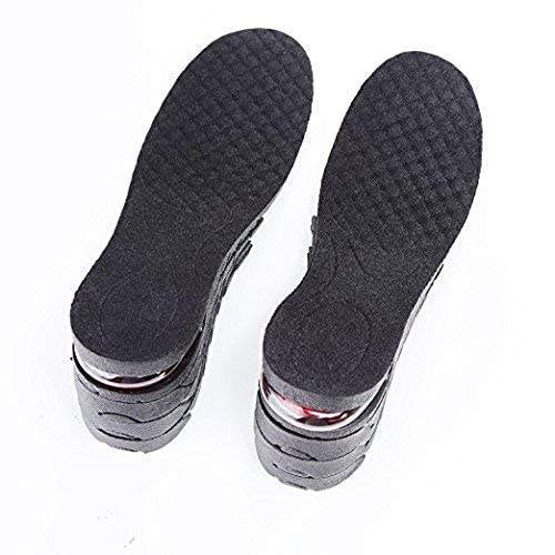 Image of 4 count (1 Pair) Layer Heightening Shoe Insole Adjustable Lift Insert Breathable Pad | Height Increase shoe Insoles | Invisible Boots Lift Insoles | Elevated Cushion Heel | For Men And Women