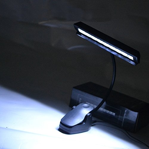 Zorpia Portable 9 Led Music Piano Clip-On Orchestra Music Stand Lamp Book Reading Light Ac Adapter And Usb Cable The Best Choice For Musicians, Artists, Crafters And Readers #TOP7