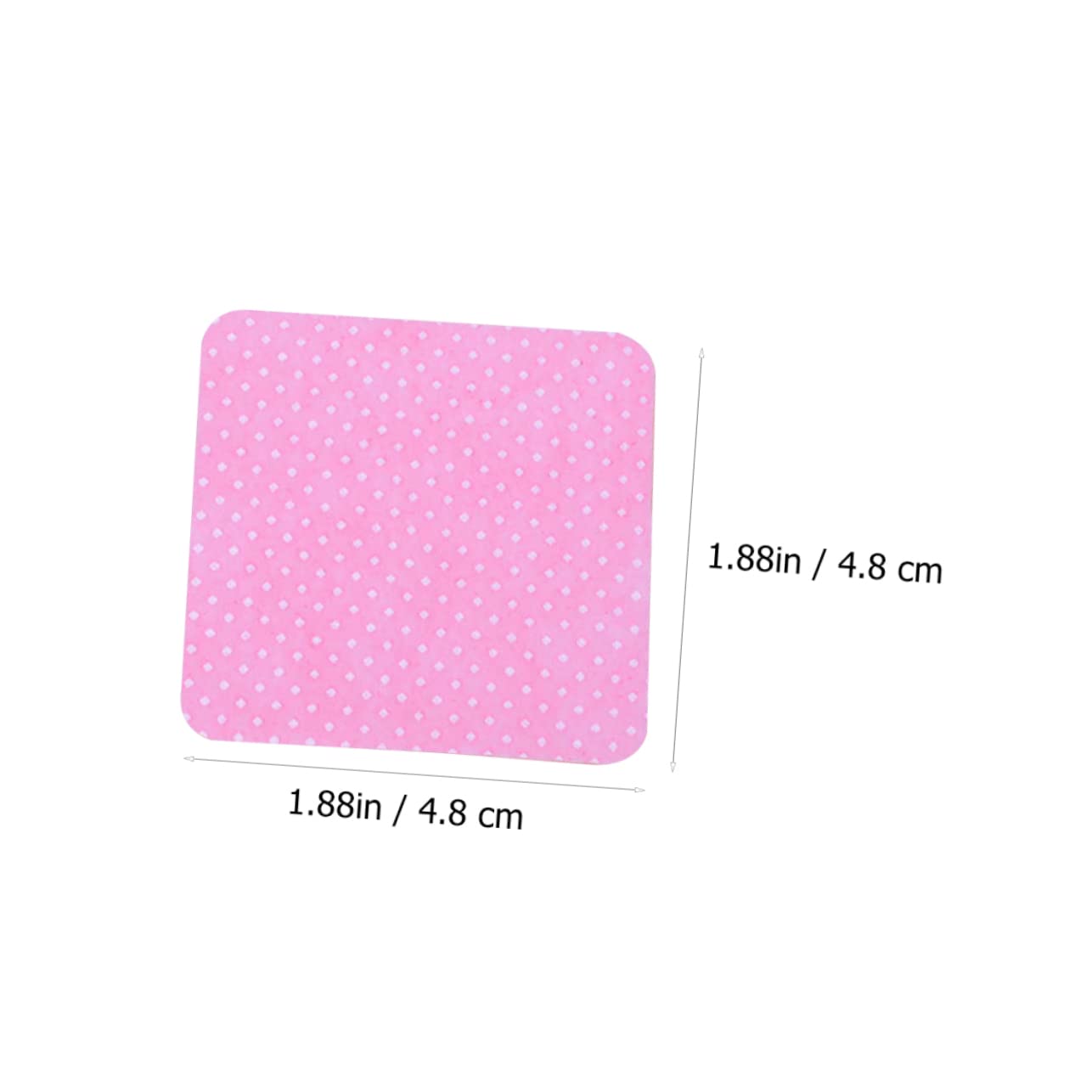 Baluue Professional Eyelash Glue Pads 200pcs Glue Cleaning Cloths for Salon Use