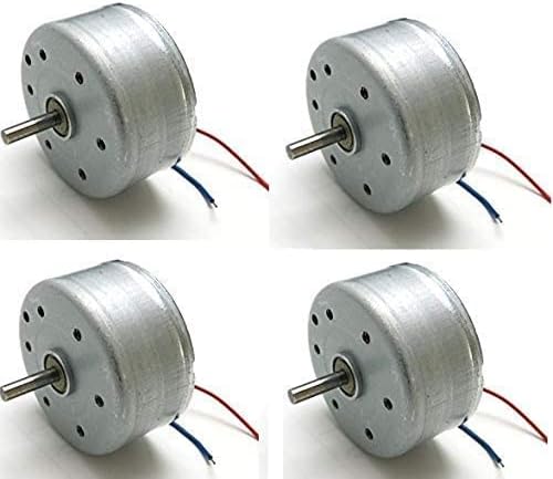 Metal S P Mini Generator Electric Dc Motor With Wire For Diy Toys (Multicolor) - Pack Of 3