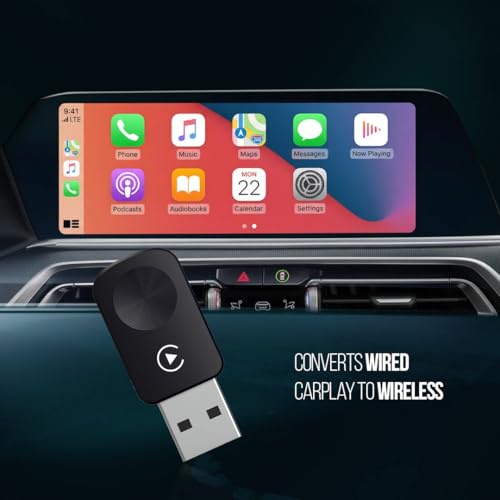 Image of Pronod Wireless Carplay Adapter Revv Edition | Android Auto Wireless Adapter with USB A & USB C Support| Auto Connect & Stable Performance | OEM Control Compatible | 12 Months Warranty- Plug & Play