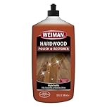 Weiman Hardwood Floor Polish & Restorer - Scratch Repair for High-Traffic Areas - Rejuvenates & Protects Wood Floors - 1L