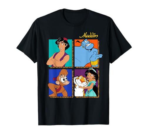 Disney Aladdin Group Shot Box Up T-Shirt