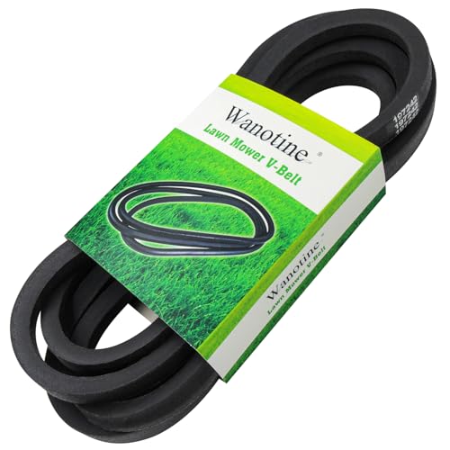 Wanotine 197242 Mower Deck Belt 532197242 Replaces Husqvarna 48 inch Deck Belt 593773401 Fits Husqvarna GTH2448 YTH2348 YTH2448 & Craftsman AYP Roper Sears 48 Deck Lawn Mower (5/8 x 138 3/4)