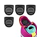 XAGMODSHN 2/4pc Water Bottles Top Lid Replace for Owala FreeSip 19/24/32/40oz Bottle Leak Proof Silicone Stopper Water Cup Sealing
