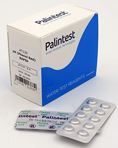 Palintest AT 130 Phenol Red Rapid Dissolving Tablets (250) - Type: 250 per pack