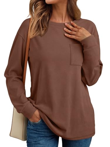 Image of AUTOMET Womens Long Sleeve T Shirts Crewneck Sweatshirts
