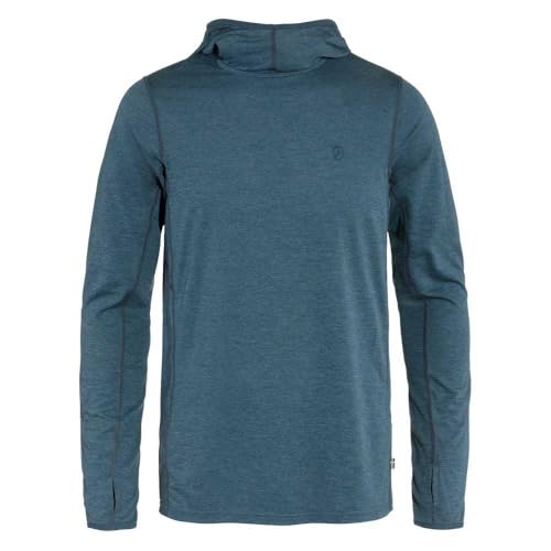 Fjällräven Herren Abisko Sun-Hoodie, Indigo Blue, L